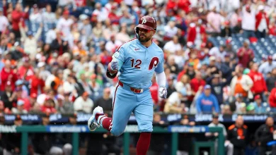 Kyle Schwarber Eclipses Babe Ruth Feat with 350th Career HR in Phillies' Win vs. Giants
