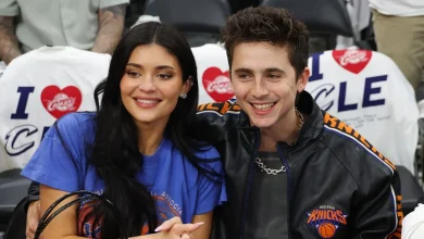 Kylie Jenner & Timothee Chalamet Take a Trip to Cleveland to Cheer On Knicks at Playoff Game - Just Jared - Celebrity News and Gossip