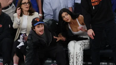 Kylie Jenner and Timothée Chalamet Run It Back With Their Courtside Style