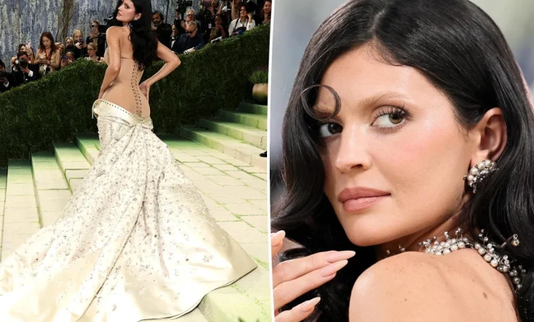 Kylie Jenner gets undressed on Met Gala 2026 red carpet