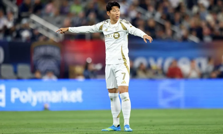 LAFC's Son Heung-min takes MLS lead with 8th assist