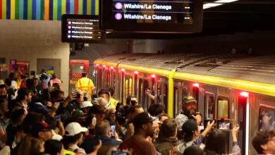 L.A.'s long-awaited subway under Wilshire Boulevard opens, linking Beverly Hills to downtown
