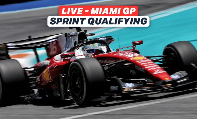 LIVE: 2026 F1 Miami Grand Prix - Sprint Qualifying