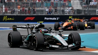 LIVE: F1 Miami Grand Prix updates - Kimi Antonelli wins from Lando Norris, Charles Leclerc spins on final lap | Live text