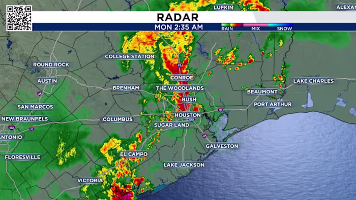 LIVE RADAR: Tracking flood advisory Sunday night