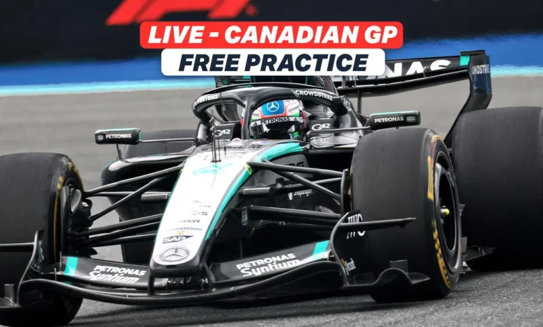 LIVE: Reaction as Antonelli leads chaotic free practice session in Montreal
