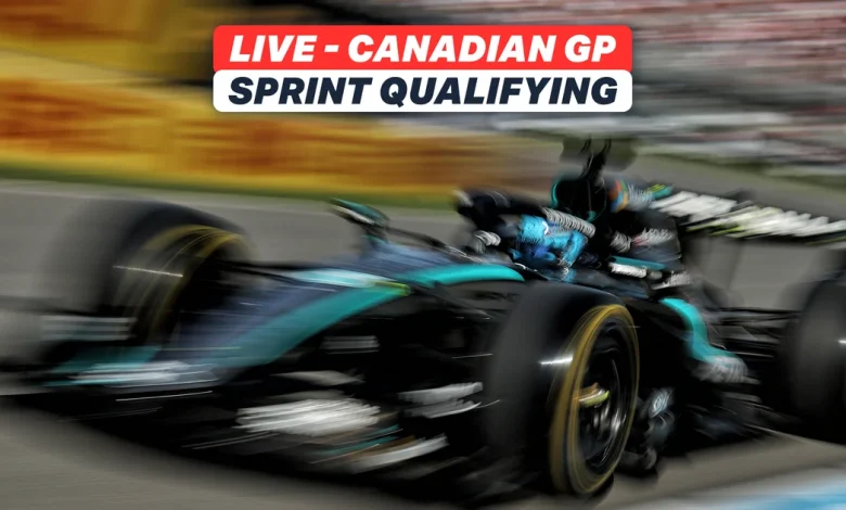 LIVE: Russell fights back against Antonelli for sprint pole in Canada