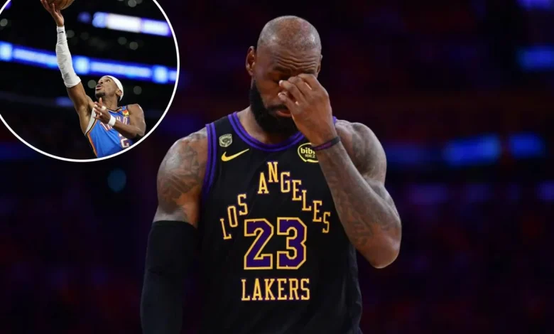 Lakers eliminated by Thunder after crushing Game 4 loss