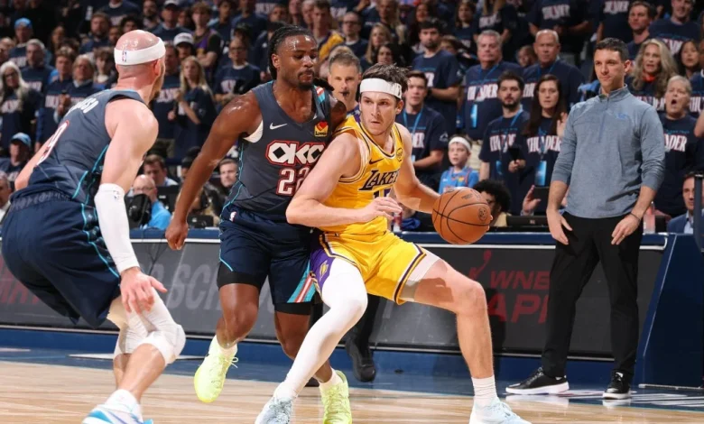 Lakers vs. Thunder Final Score: LA drops Game 2 despite big Reaves game