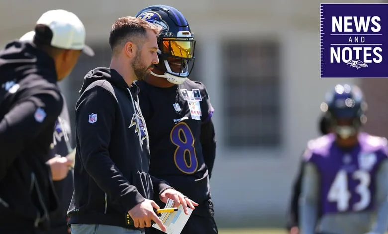 Lamar Jackson Says Declan Doyle Is Making ‘My Job a Lot Easier’