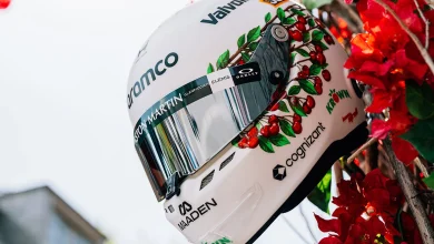 Lance Stroll and Krown Produce unveil special-edition helmet for the Canadian Grand Prix