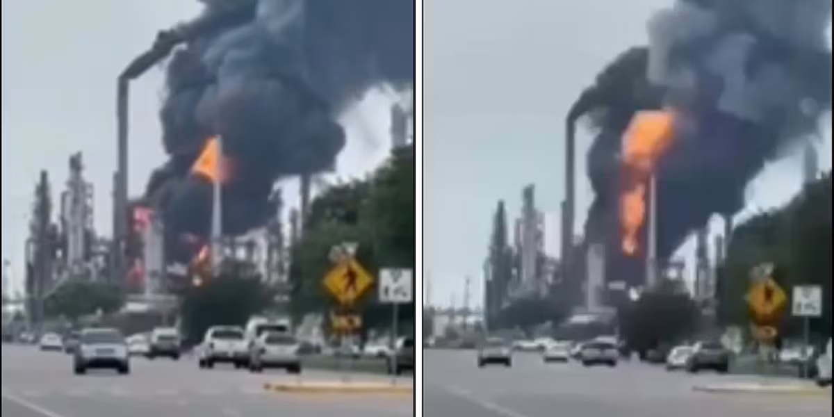 Large plume of smoke seen after explosion at Chalmette Refining