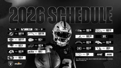 Las Vegas Raiders announce 2026 schedule - Raiders.com