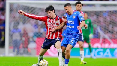 Las alineaciones titulares del partido Chivas vs Cruz Azul