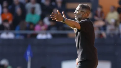 Le groupe de l’OM avec plusieurs jeunes face au Havre