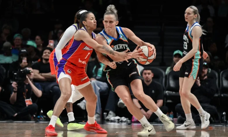 Liberty end losing streak as Leonie Fiebich makes season debut