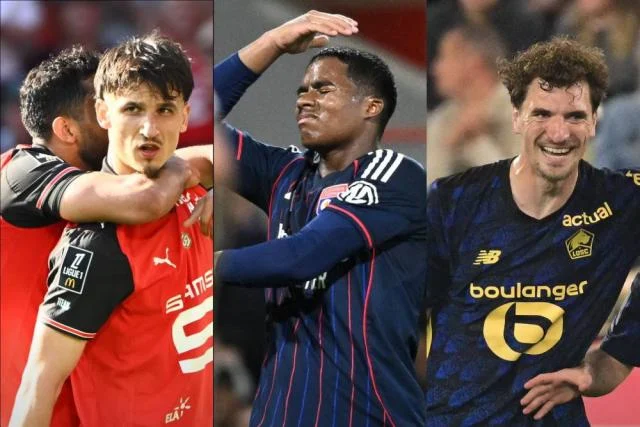 Lille prend la troisième place à l'OL, Rennes-Marseille vaudra cher