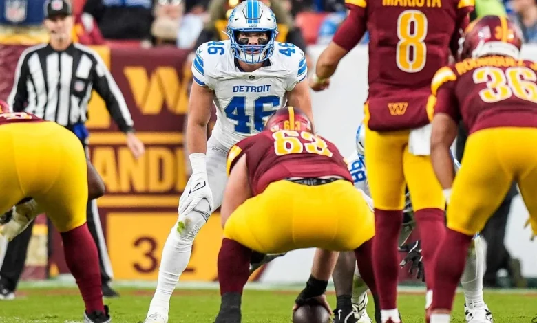 Lions, Jack Campbell reach deal that keeps LB in Detroit through 2030
