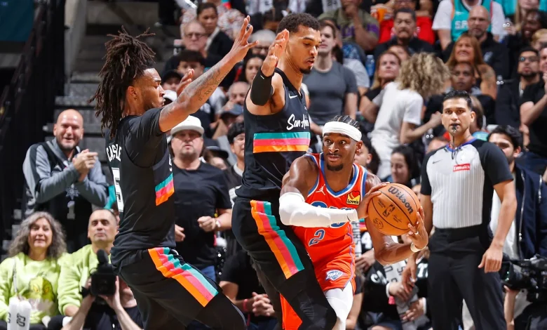 Live Updates: Thunder, Spurs in search of 2-1 lead in WCF