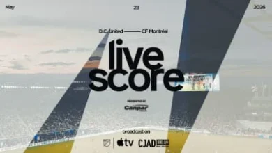 Live at 7:30 p.m. - D.C. United vs CF Montréal