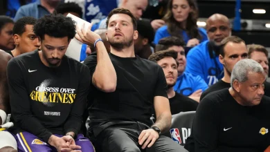 Luka Doncic says being injured during Lakers' playoff run has been 'very frustrating'