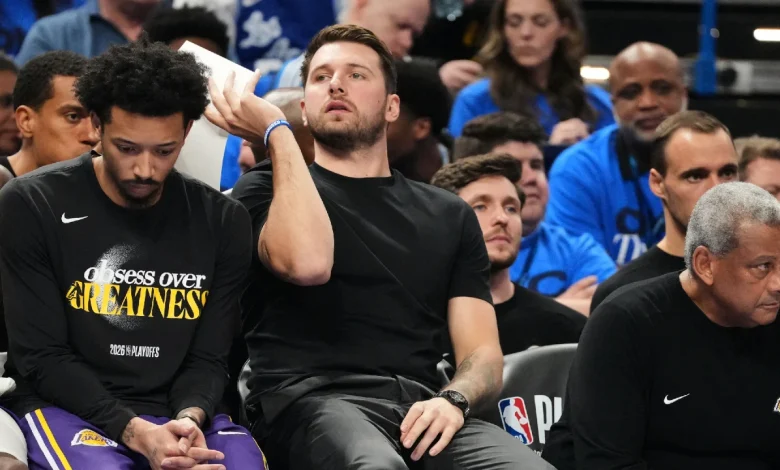 Luka Doncic says being injured during Lakers' playoff run has been 'very frustrating'