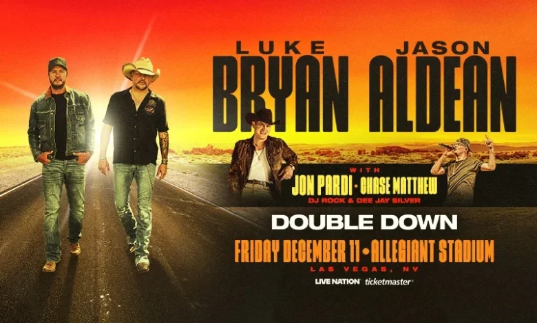 Luke Bryan and Jason Aldean bringing the Double Down Tour 2026 to Allegiant Stadium