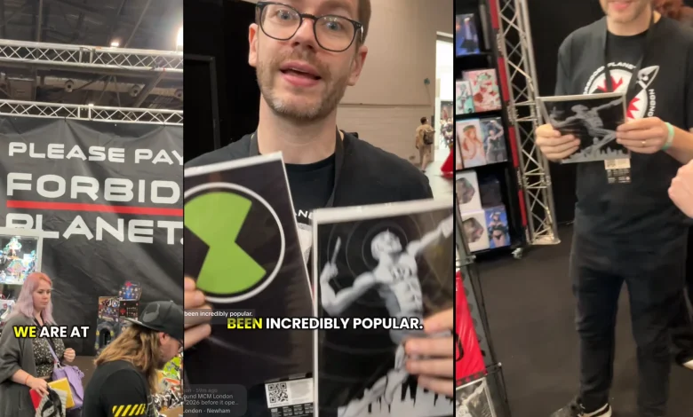MCM London Comic Con Daredevil & Ben 10 Exclusives At Forbidden Planet