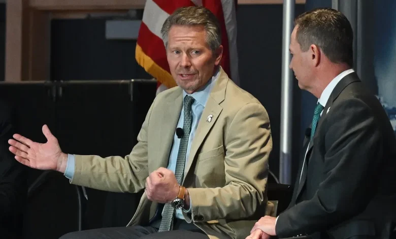 MSU President Guskiewicz leaving for another university