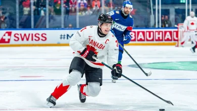 Macklin Celebrini nets 2 as Canada shuts out Italy at worlds