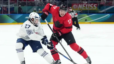 Macklin Celebrini powers Canada past France in pre-worlds exhibition