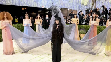 Madonna Enchants In A Sheer Cape – Carried By 7 Ladies-In-Waiting – At The 2026 Met Gala