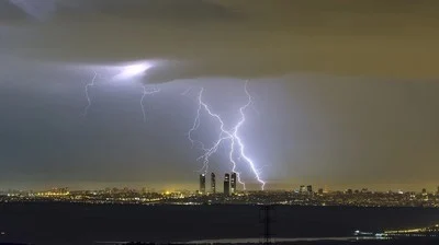 Madrid activa alerta por tormentas y Pozuelo cierra parques ante riesgo de granizo y fuertes rachas