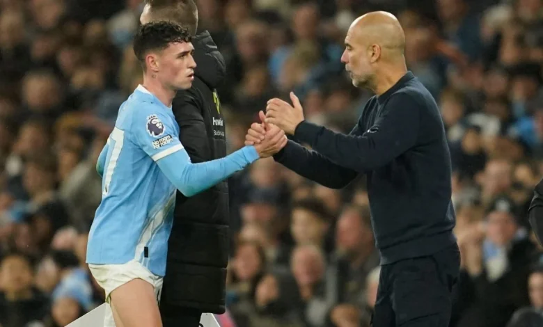 Man City's Pep Guardiola: Phil Foden will 'explode' once he rediscovers joy of football