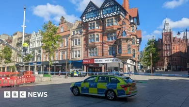 Man in 40s taken to hospital after Nottingham city centre assault