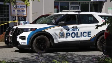 Man shot and killed inside Surrey office building
