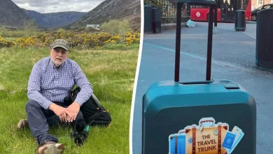 Man trapped in Scottish Highlands blames Heathrow for luggage fiasco