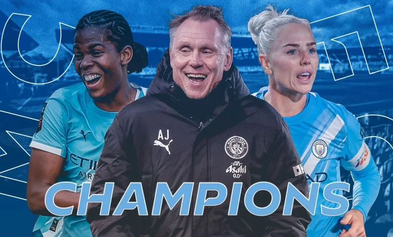 Manchester City win first Women's Super League title in 10 years to end Chelsea dominance