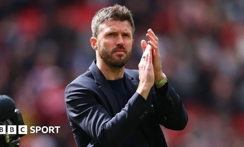 Manchester United: Michael Carrick appointed as permanent manager