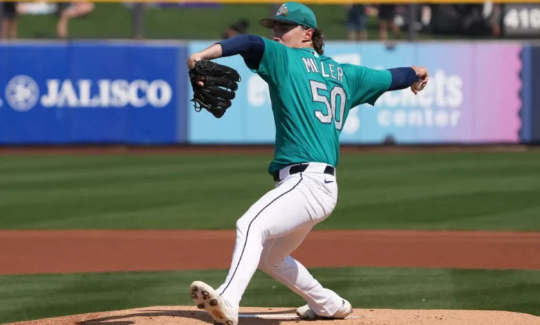 Mariners To Reinstate Bryce Miller, Adjust Rotation