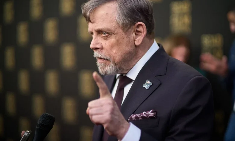 Mark Hamill condemned for BlueSky post depicting Trump in a grave: 'Sick individual'