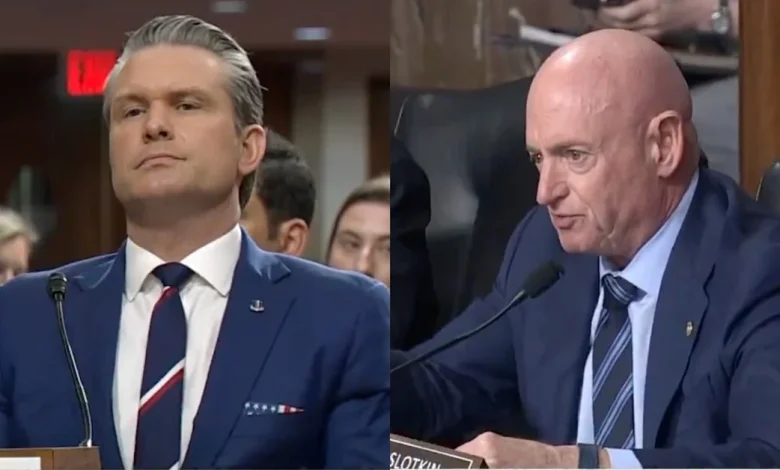 Mark Kelly Grills Hegseth Over 'No Quarters' War Declaration
