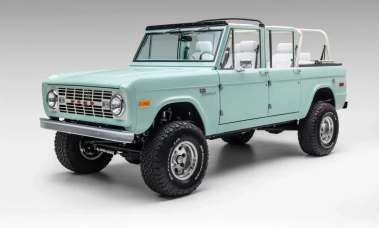 Mark Wahlberg’s Custom 1974 Ford Bronco Just Sold for $325,000 and the Restomod SUV Boom Is Still Going Strong
