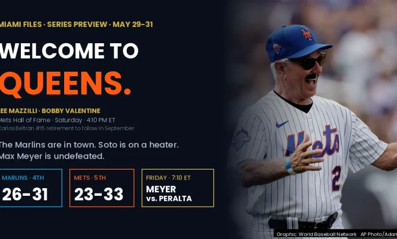 Marlins At Mets: Bobby V And Mazzilli Enter The Mets Hall Of Fame On Saturday, With Beltrán To Follow In September