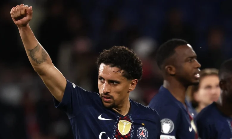 Marquinhos warns PSG team-mates they must 'be ready' to deal with Arsenal's prowess from set-pieces in Champions League final