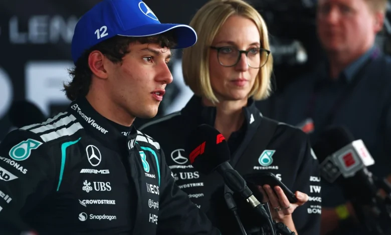 Martin Brundle hails Kimi Antonelli's "quite extraordinary" Mercedes progress
