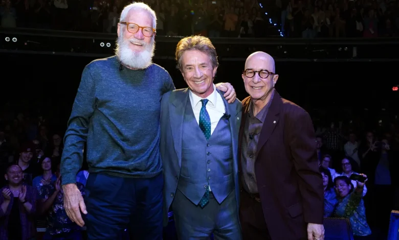 Martin Short Performs Raunchy Tune With Paul Shaffer During David Letterman’s Netflix Event