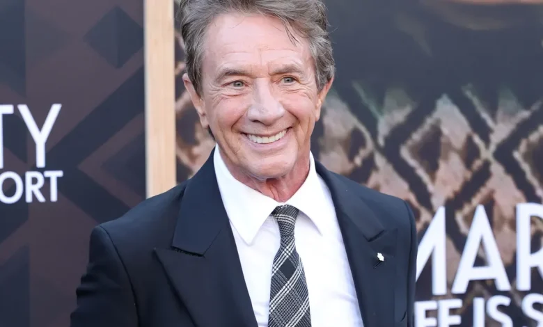 Martin Short makes first public appearance since death of daughter Katherine