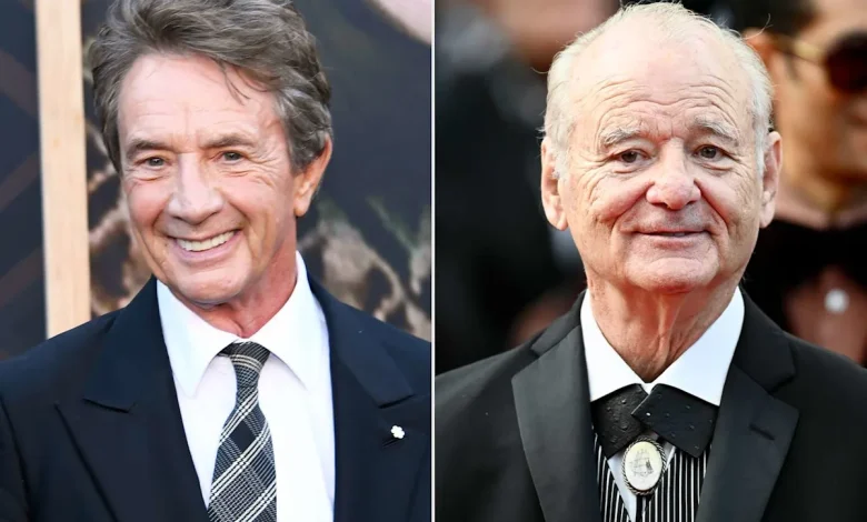 Martin Short recalls feeling overwhelmed by the idea of pretending to be happy for Bill Murray's success