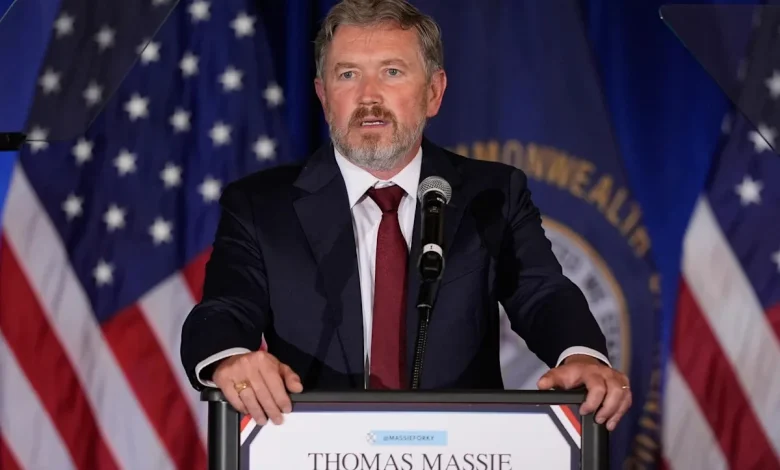 Massie files to run in 2028 after losing House primary